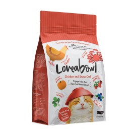 Loveabowl 無穀物雪蟹雞肉海陸配方貓糧4.08KG Loveabowl 無穀物雪蟹雞肉海陸配方貓糧4.08KG